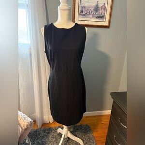 Old Navy Classic Black Midi Dress